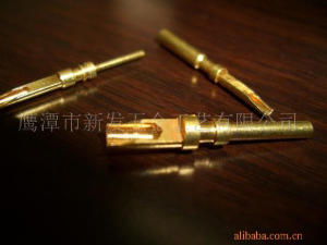 電子插孔，母端，銅針
